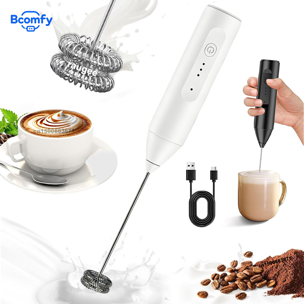Electric Milk Frother Handheld - Espumador de Leche Eléctrico Portátil, Batidor
