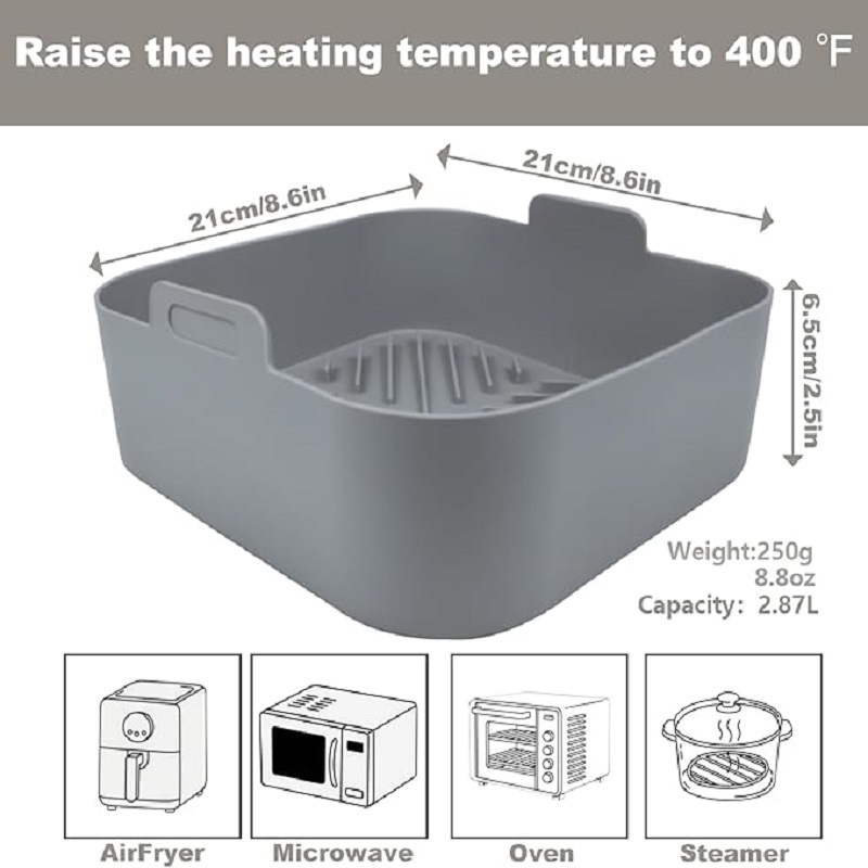 Revestimientos de silicona ant - Air Fryer Silicone Pot Liner reseña y precio