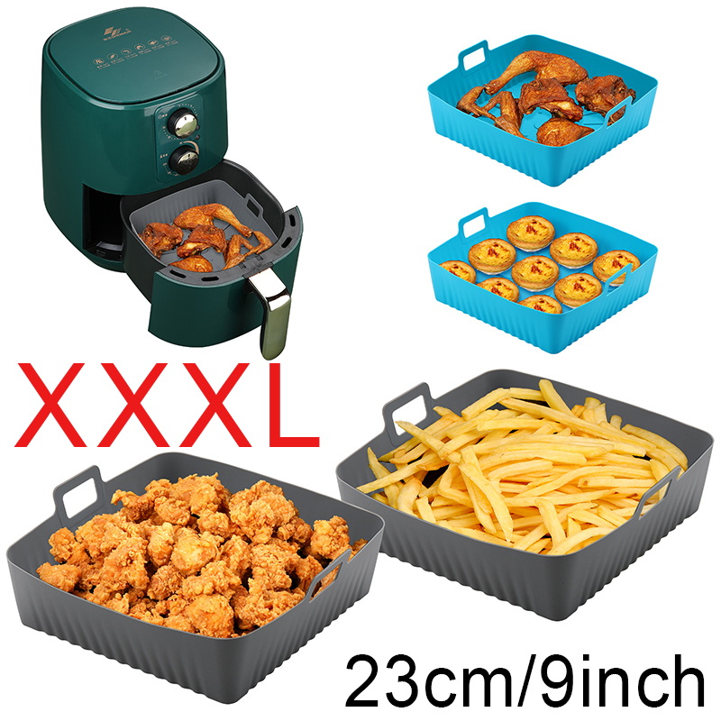 Revestimientos cuadrados grand - Air Fryer Silicone Pot Liner reseña y precio