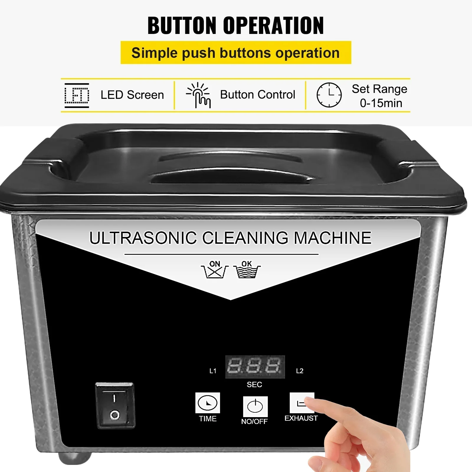 Limpiador ultrasónico SIHAO, m - Home Appliances reseña y precio
