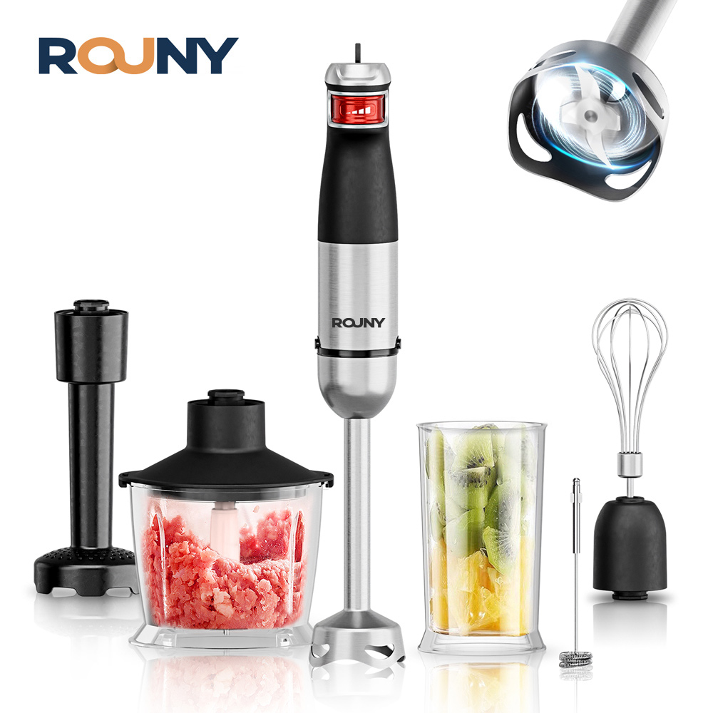 Batidora de Mano Eléctrica 6 e - Immersion Hand Blender Set reseña y precio