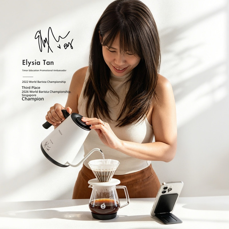 Hervidor eléctrico Timemore Fi - Electric Kettle Temperature Control reseña y precio