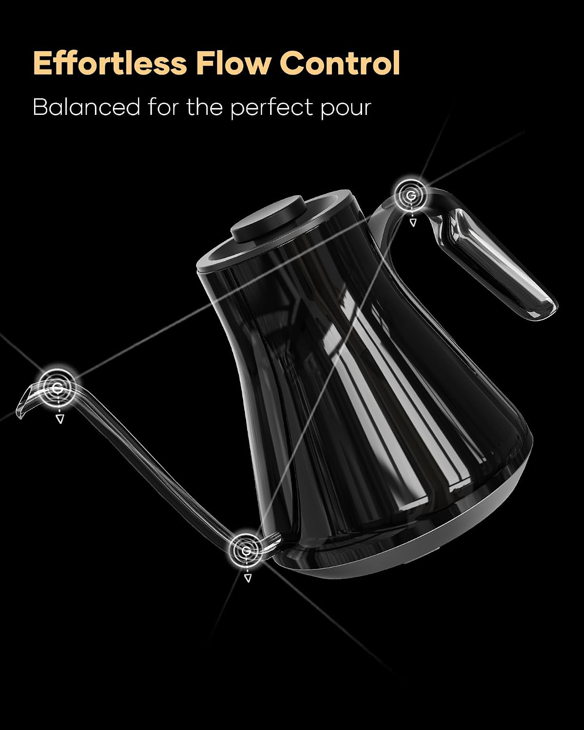 Hervidor eléctrico de cuello d - Electric Kettle Temperature Control reseña y precio