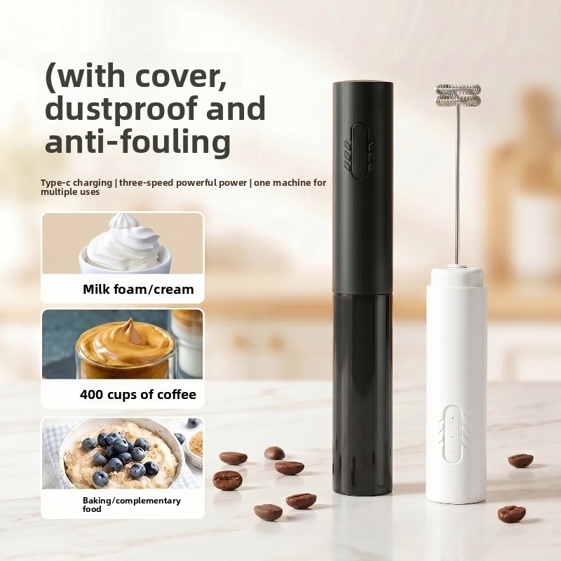 Potente batidor de cocina, esp - Electric Milk Frother Handheld reseña y precio