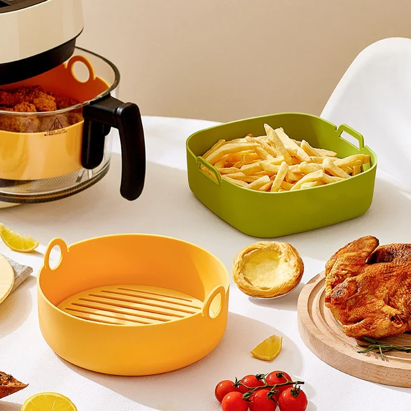 Revestimientos redondos para f - Air Fryer Silicone Pot Liner reseña y precio