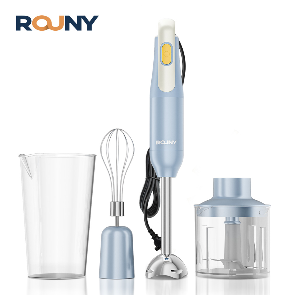 Juego de batidora de mano 4 en - Immersion Hand Blender Set reseña y precio