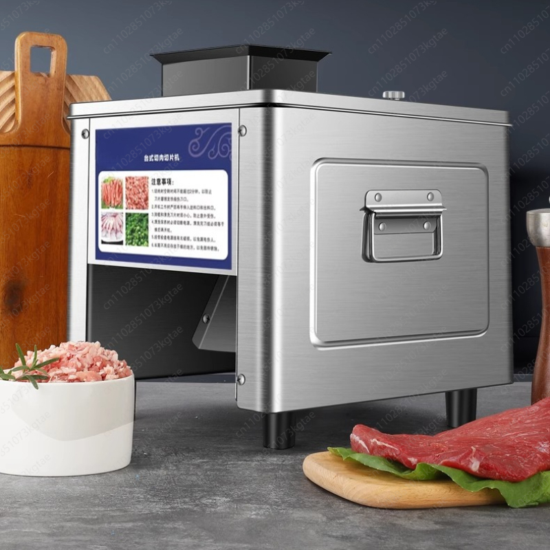 Máquina cortadora de carne elé - Automatic Meat Slicer Home reseña y precio